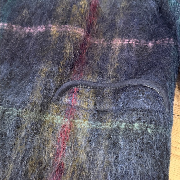 Plaid  Vintage Mohair Women's Jacket 1970’s - Picture 6 of 7